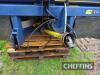 2003 Bogballe KRM mounted fertiliser spreader offered with E2 and E6 24m veins Serial No. 263 - 9