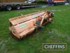 2007 Agrimaster KA2800 mounted hydraulic rear mounted flail mower Serial No. 70105