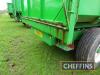 2003 AW Engineering M12 12tonne tandem axle steel monocoque hydraulic tipping trailer, with sprung drawbar and axles, hydraulic brakes. manual tailgate on 385/65R22.5 wheels and tyres. Sileage sides available but not fitted. Serial No. 2461 - 19