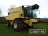 1992 NEW HOLLAND TF46 COMBINE HARVESTER. With Mercedes V8 Engine. On 30.5R32 front and 500/60-22.5 rear wheels and tyres. Fitted with 24ft self-levelling header on Mekang single axle header trailer. Reg. No. K342 NPO Serial No. 7413028 Hours: 4846 FDR: - 2