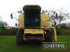 1992 NEW HOLLAND TF46 COMBINE HARVESTER. With Mercedes V8 Engine. On 30.5R32 front and 500/60-22.5 rear wheels and tyres. Fitted with 24ft self-levelling header on Mekang single axle header trailer. Reg. No. K342 NPO Serial No. 7413028 Hours: 4846 FDR: - 3