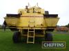 1992 NEW HOLLAND TF46 COMBINE HARVESTER. With Mercedes V8 Engine. On 30.5R32 front and 500/60-22.5 rear wheels and tyres. Fitted with 24ft self-levelling header on Mekang single axle header trailer. Reg. No. K342 NPO Serial No. 7413028 Hours: 4846 FDR: - 8