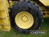 1992 NEW HOLLAND TF46 COMBINE HARVESTER. With Mercedes V8 Engine. On 30.5R32 front and 500/60-22.5 rear wheels and tyres. Fitted with 24ft self-levelling header on Mekang single axle header trailer. Reg. No. K342 NPO Serial No. 7413028 Hours: 4846 FDR: - 58