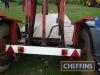 Farm made single axle hydraulic lowering flatbed low loader 8ftx15ft - 14