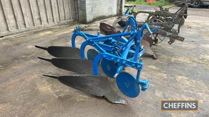 Ransomes mounted 3 furrow plough