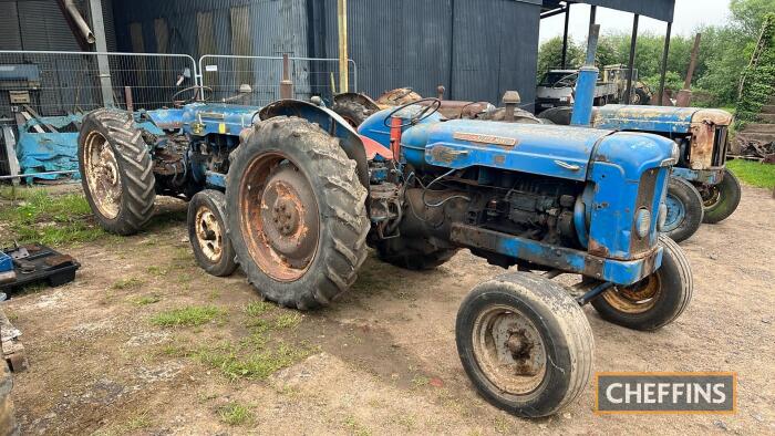 1961 DOE Triple D diesel TANDEM TRACTOR Serial No. D194 Supplied Engine Number: 1612175(B)/1612016(F) This tractor was originally supplied to J Mann & Sons, Saxham, Bury St Edmunds on 18th September 1961 and list its 'extra details' as WW, CW, Cab and