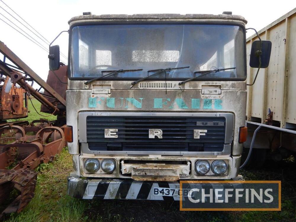 1984 ERF C Series 4x2 diesel LORRY Reg No. B437 CBD Serial No. 49923 ...