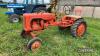 ALLIS CHALMERS Model B petrol/paraffin TRACTOR Fitted with an additional gearbox - 3