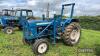 1967 FORD 5000 Pre-Force diesel TRACTOR Reg No. RYH 758E Serial No. B835978 Fitted with a loader frame - 3