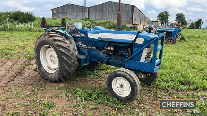 1966 FORD 5000 Pre-Force diesel TRACTOR Reg No. KOY 890D Serial No. B825993 Fitted with a Boughton rear winch and land anchors