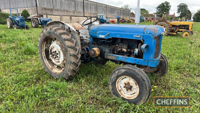 FORDSON Super Major diesel TRACTOR Serial No. 08C960624 A New Performance fitted with a Rest-O-Ride seat and side belt pulley