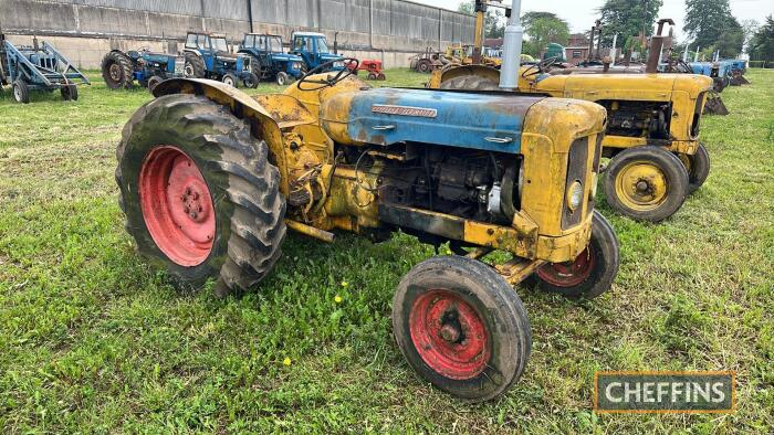 FORDSON Super Major diesel TRACTOR Engine No. 1601047 Finished in yellow with no linkage