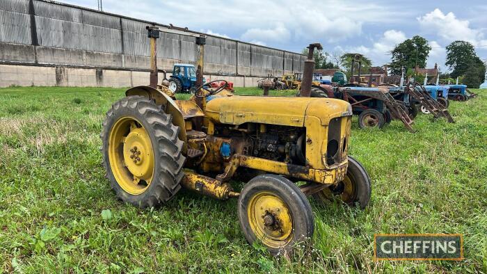 FORDSON Super Major diesel TRACTOR Engine No. 08D965713 Fitted with Holman Compressor