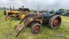 FORDSON Super Major diesel TRACTOR Reg No. WUJ 678 (expired) Serial No. 1620974 Fitted with SteelFab front loader. Supplied by R.P. Ravenhill Ltd, Hereford - 3