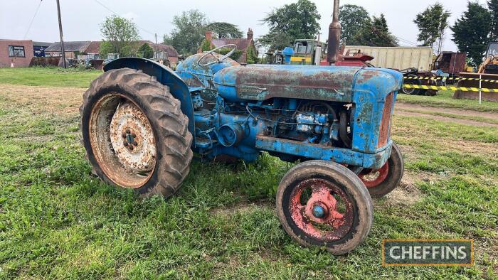 FORDSON Power Major diesel TRACTOR Engine no. 1500162 Fitted with a side belt pulley