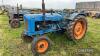 FORDSON Diesel Major diesel TRACTOR Fitted with a Super Major bonnet and retro fit mudguards and PUH - 3