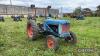 FORDSON diesel Major diesel TRACTOR Fitted with side belt pulley and loader brackets