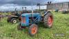 FORDSON diesel Major diesel TRACTOR Fitted with side belt pulley and loader brackets - 3