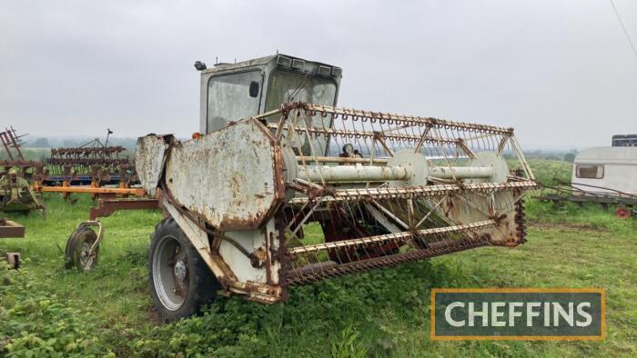 HESSTON diesel SWATHER Serial No. 540UT7199 Fitted with Hesston BC12 Header Serial No. 165.005.027