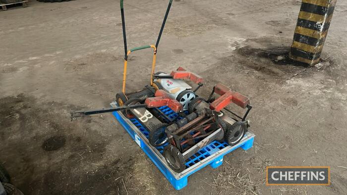 Qty pedestrian cylinder mowers