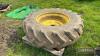 Goodyear 20.8R38 wheel and tyre. John Deere centre - 3