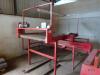 Tong freestanding four person flat belt picking off table 5ftx8ft with 2009 Tong waste transfer cross conveyor, 3phs Serial No. 20002144 Conveyor Serial No. 200910985 - 2