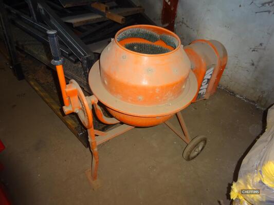 2014 Wolf potato sample washer, converted cement mixer Serial No. 013863