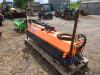 2020 Tuchel Plus 590-230 mounted hydraulic driven yard brush. (As new condition) Serial No. 1382-2751-0005 - 5