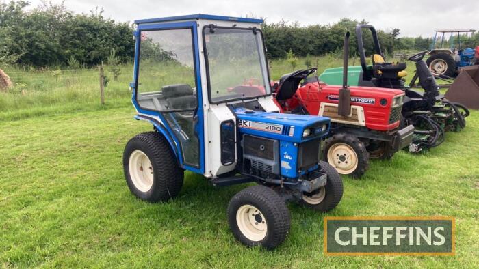 ISEKI TX2160 4wd diesel COMPACT TRACTOR Fitted with cab and 3 point linkage