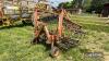 1999 Parmiter mounted hydraulic folding grass harrows, 6m Serial No. 503108 - 3