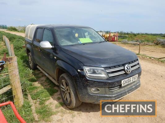 2016 VOLKSWAGEN Amarok Highline 4Motion 8speed automatic diesel CAR Reg. No. GK66 DVO Serial No. WV1ZZZHZGA031587 Mileage: 166,023