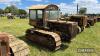 CATERPILLAR D4 diesel CRAWLER TRACTOR Fitted with a Leverton cab. Ex Robert Wilson Collection