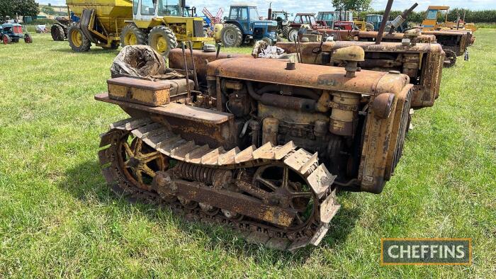 CATERPILLAR D2 diesel CRAWLER TRACTOR Serial No. 3J6091SP Ex Robert Wilson Collection