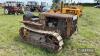 CATERPILLAR Twenty Two petrol CRAWLER TRACTOR Reg. No. JE 3185 (expired) Serial No. 2F5025 Ex Robert Wilson Collection