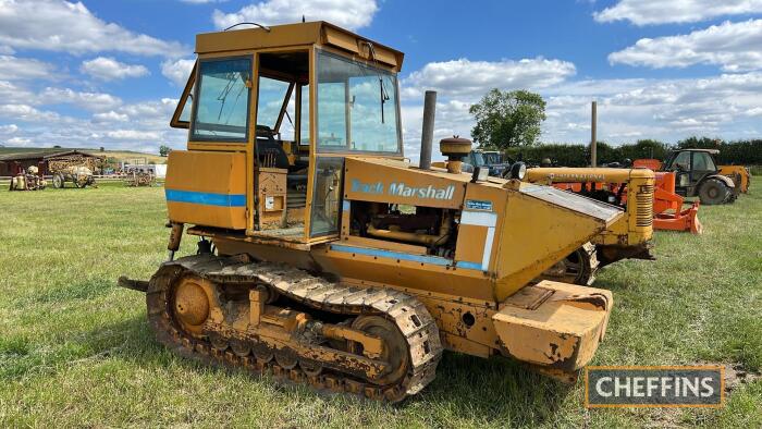 TRACK-MARSHALL 155 diesel CRAWLER TRACTOR Serial No. 151020 Fitted with rear linkage and front weight. Supplied by Thurlow Nunn Standen and running well on inspection