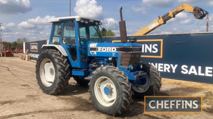 Ford 7910 4wd Super Q Tractor Ser. No. BA71624