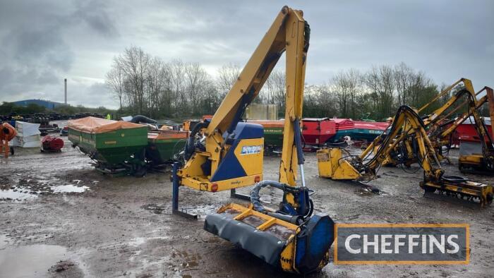 Bomford Falcon Hedgecutter 5.5m c/w joystick and A Frame to be supplied