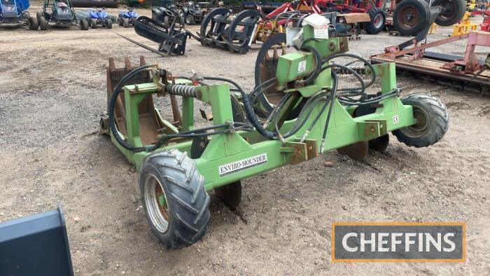 Forestry Tree Mounder tractor mounted, 2row