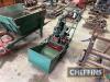 Charles H Pugh petrol cylinder mower and collecting box