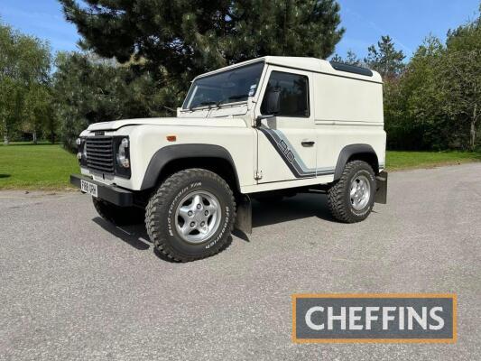 1989 LAND ROVER 90 4cylinder 2495cc petrol 4X4 Reg No. F188 GRH Serial No. SALLDVAD7FA372094 Miles: 48,669 showing MOT: 16/05/25 An uncommon petrol 'pre-Defender'. This short wheelbase Land Rover is fitted with later alloy wheels, rear bench seat and