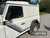 1989 LAND ROVER 90 4cylinder 2495cc petrol 4X4 Reg No. F188 GRH Serial No. SALLDVAD7FA372094 Miles: 48,669 showing MOT: 16/05/25 An uncommon petrol 'pre-Defender'. This short wheelbase Land Rover is fitted with later alloy wheels, rear bench seat and - 6