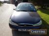 1997 FORD Mondeo Ghia 1988cc petrol CAR Reg. No. P617 AFT Chassis No. WFOAXXGBBATS16329 Miles: 67,303 showing MOT: 16/05/25 Presented in State Blue, this high-specification automatic Mondeo Ghia features air conditioning, leather seats and walnut vene - 2