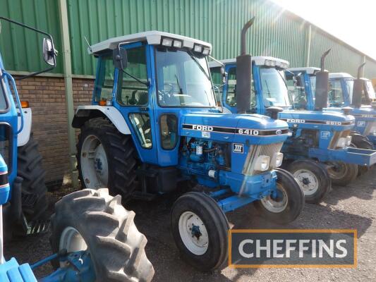 1991 FORD 6410 Series III 2wd diesel TRACTOR Reg. No. J829 HFW Serial No. BC93603 Fitted with Super Q cab and showing 4,539 hours. Supplied by Lincolnshire Motors, Lincolnshire. V5 available