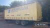 Staines tandem axle curtainside trailer, 27ft. Included by kind permission - 2