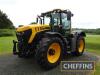 2019 JCB FASTRAC 4220 60Kph 4wd TRACTOR. Fitted with front linkage, front and cab suspension. On BKT Agrimax Sirio 540/65R34 rear and BKT Agrimax Sirio 540/65R34 front wheels and tyres. On farm from new. INCLUDED BY KIND PERMISSION Reg No. DU69 DZR Seria - 3