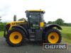 2019 JCB FASTRAC 4220 60Kph 4wd TRACTOR. Fitted with front linkage, front and cab suspension. On BKT Agrimax Sirio 540/65R34 rear and BKT Agrimax Sirio 540/65R34 front wheels and tyres. On farm from new. INCLUDED BY KIND PERMISSION Reg No. DU69 DZR Seria - 4