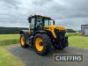 2017 JCB FASTRAC 4220 60Kph 4wd TRACTOR. Fitted with front linkage, front and cab suspension. On BKT Agrimax Sirio 540/65R34 rear and BKT Agrimax Sirio 540/65R34 front wheels and tyres. On farm from new. INCLUDED BY KIND PERMISSION Reg No. DL17 RKY Seria