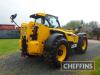 2023 JCB 560-80 AgriXtra DualTech VT 4wd 4fws TELESCOPIC LOADER. Fitted with Qft headstock and pallet tines, rear pickup hitch and 1no. spool service. On Michelin Bibload 480/80R26 rear Michelin Bibload 480/80R26 front wheels and tyres. On farm from new. - 7