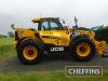 2023 JCB 560-80 AgriXtra DualTech VT 4wd 4fws TELESCOPIC LOADER. Fitted with Qft headstock and pallet tines, rear pickup hitch and 1no. spool service. On Michelin Bibload 480/80R26 rear Michelin Bibload 480/80R26 front wheels and tyres. On farm from new. - 8