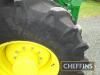 2023 JOHN DEERE 6155R AutoQuad Plus 50Kph 4wd TRACTOR. Fitted with front linkage, front and cab suspension. On Trelleborg TM800 710/70R38 rear and Trelleborg TM800 600/65R28 front wheels and tyres. On farm from new. Detailed build specification sheet avai - 14